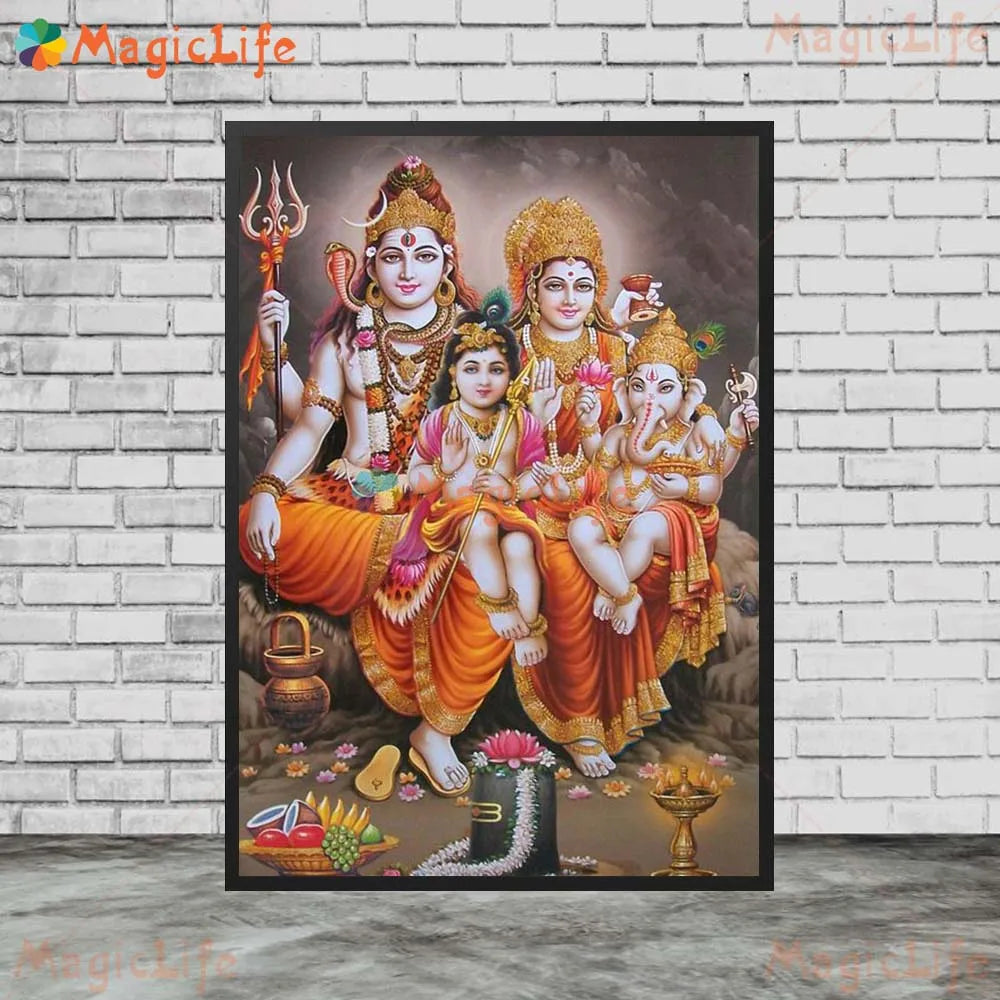 Hindu God of Destruction - Shiva Wall Art