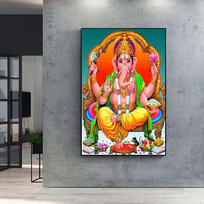 Lord Ganesha Symbolism Art