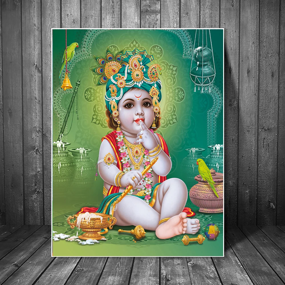 Divine-Lord-Krishna-Wall-Art