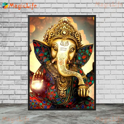 Divine Living Room Decor - Unframed Canvas Art