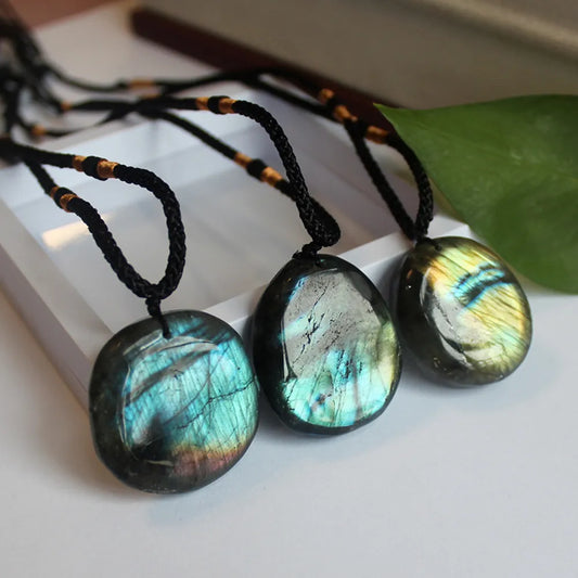 Natural-Labradorite-Moonstone-Pendant-Necklace