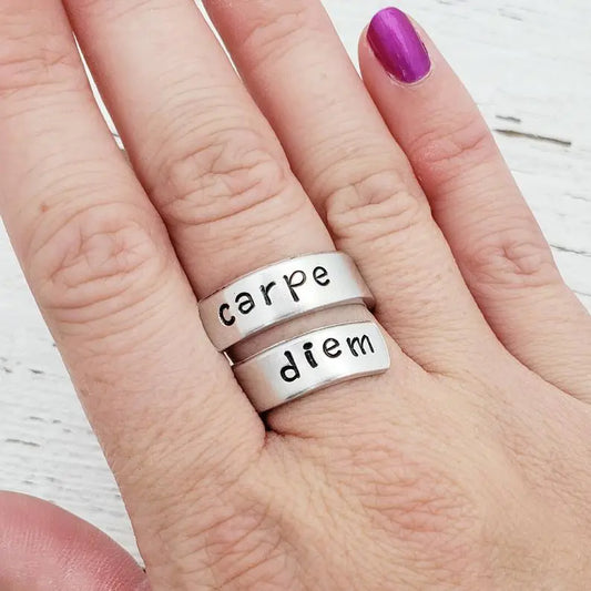 Carpe Diem Ring - Stylish Accessory