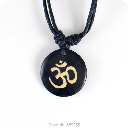 Hindu-Buddhist-Pendant-Necklace