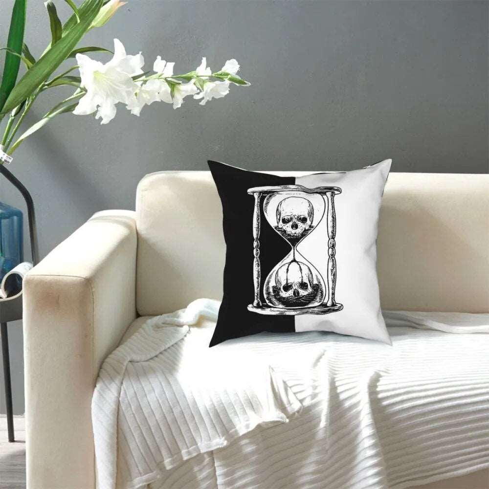 Memento Mori Square Pillowcase