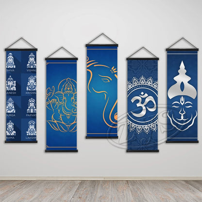 Hinduism Wall Art Poster Canvas for Modern Home Decor