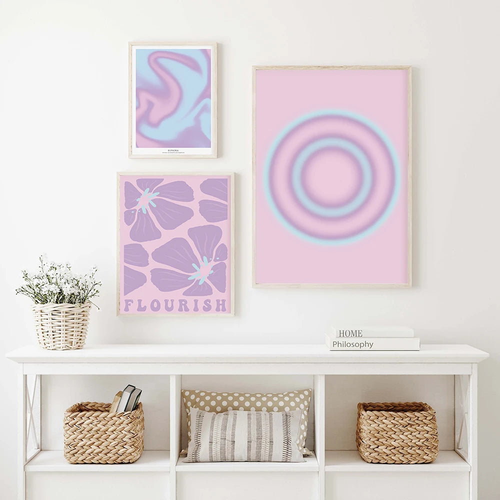 Euphoria Vibes Wall Art Print