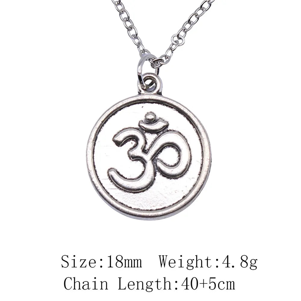 Yoga Inspired OHM Necklace