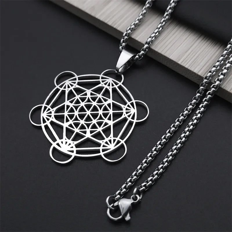 Flower of Life Chakra Necklace