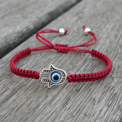 Vintage Fatima Hamsa Hand Bracelet