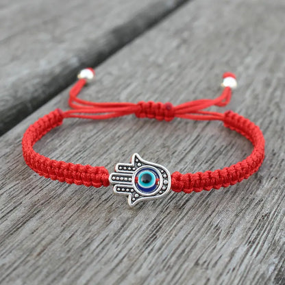 Braided Turkish Evil Eye Detail on Spiritual Bracelet