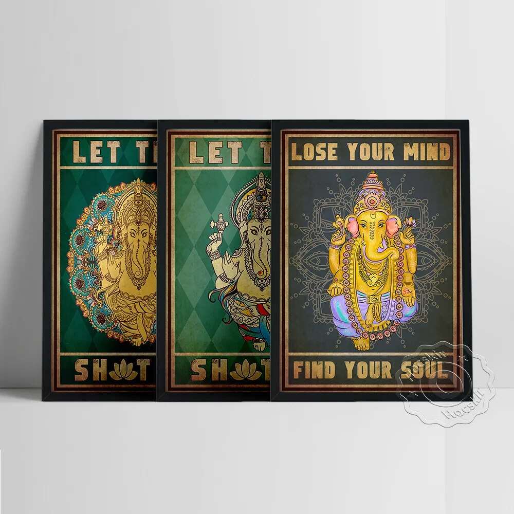 Indian Elephant God Ganesha Art Print