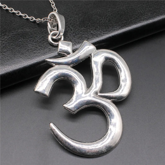 Vintage OHM Pendant Necklace