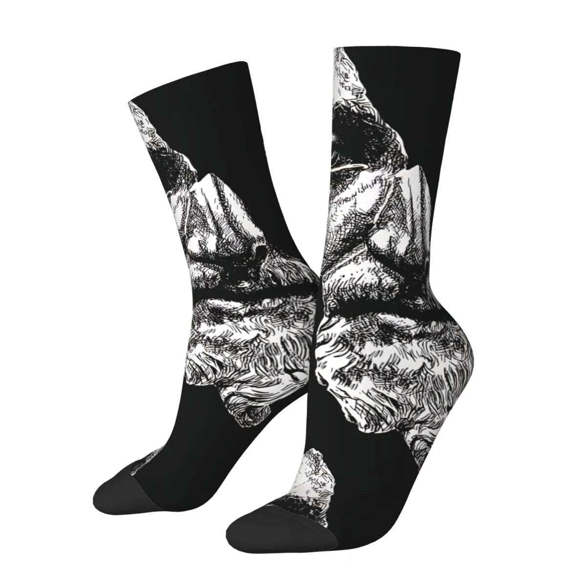 Vintage Marcus Aurelius Crazy Compression Socks